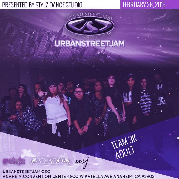 _UrbanStreetJam's tweet photo. Team 3K | Adult Division #urbanstreetjam #usj #usj2015 http://t.co/79GvgcHnko