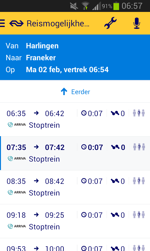 Geert0517's tweet photo. @Arriva_NL sinds wanneer rijdt de trein 's ochtends 1x in t uur tussen harlingen-leeuwarden? http://t.co/uRqD6GOPgu