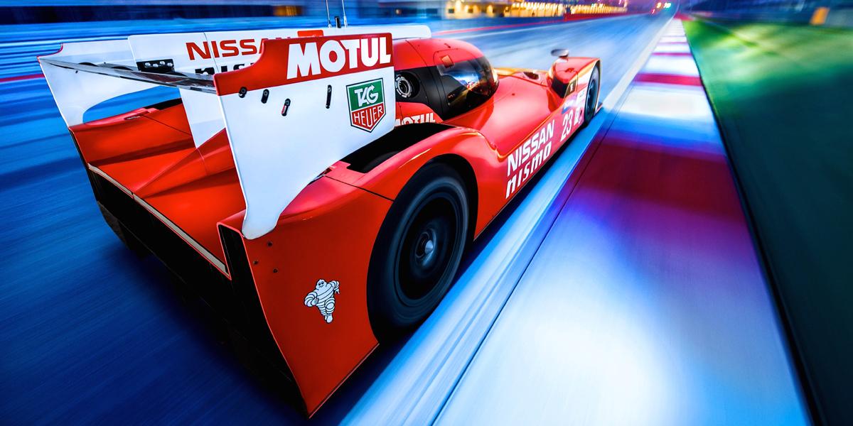 NissanUK's tweet photo. It's the dawn of a new era: Introducing the #GTRLeMans #NISMO, which is set to take on the @24hoursoflemans... http://t.co/0kbjDRJMF6