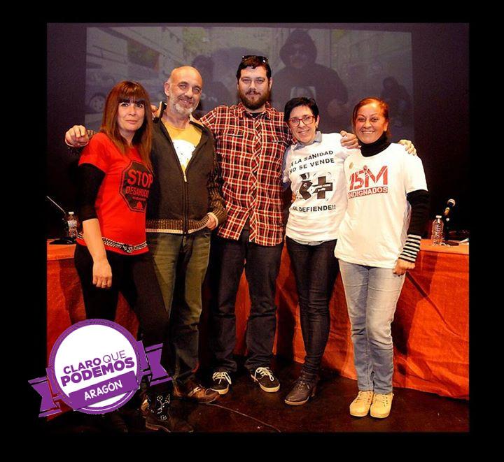 Apoyando a #CQPAragón, el Nega <a href="/chikosdelmaiz/">Los Chikos del Maíz ⚒️</a> con candidatos de Alcañiz, <a href="/BlancaGrimal/">Blanca Grimal Monzón</a> <a href="/JorgeTabuenca/">Jorge Tabuenca 🔻</a> Marta y Juana