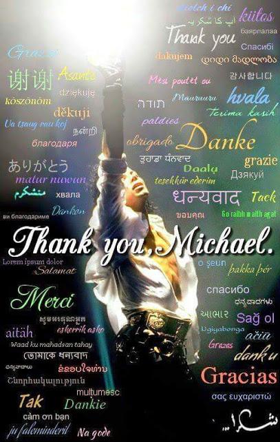 Thank you #MichaelJackson