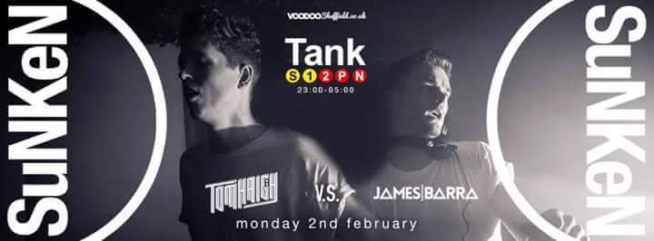 OcEventsSheff's tweet photo. Happy SuNKeN Monday! 
@sunken_sheff 
@TankSheffield 
@DJJamesBarra @TomHaigh (b2b)
£1 tickets
http://t.co/0X6mtZXtyn http://t.co/UmwjyzOX6S