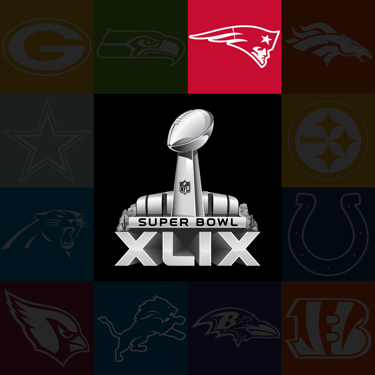 NFL's tweet photo. And then there was one... #SB49 http://t.co/zzZLInxOWb