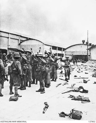 #WW2 1942 #BritishForces driven from #MalayanPeninsula retreated to what was believed to be #impregnable #Singapore
