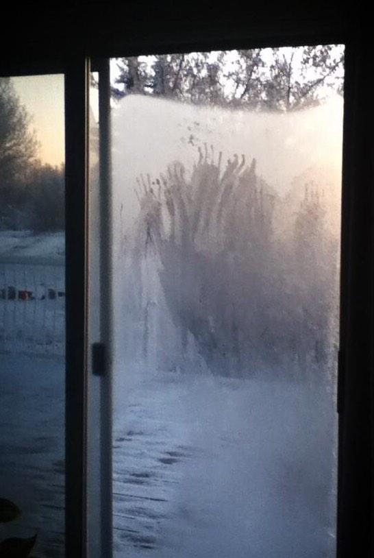 Unexplained Mysteries Unexplained Mysteries | Scary Hand Marks Left On Window After Blizzard