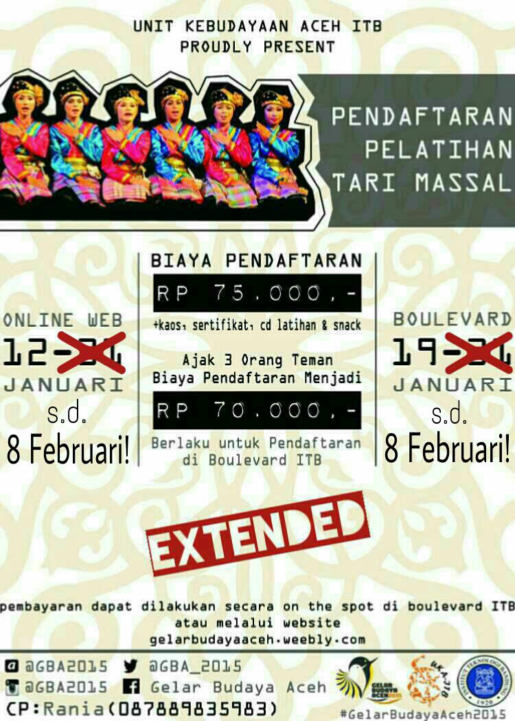 GBA_2015's tweet photo. Yg belum daftar yuk langsung dibuka http://t.co/zfnVmgKzMF sekarang juga! http://t.co/ApxpqfPIIH