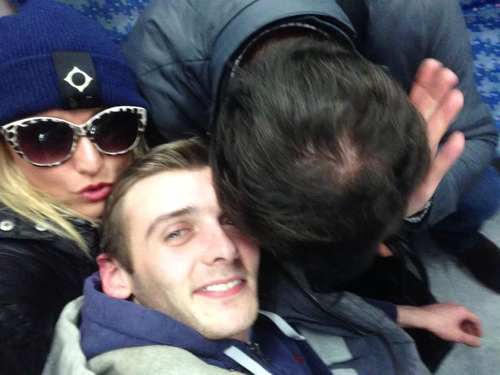 aaroncorse's tweet photo. Happy birthday to my dear friend @vicstainer_x this was a funny night @georgebrown1204 http://t.co/tOiO2vFYCq