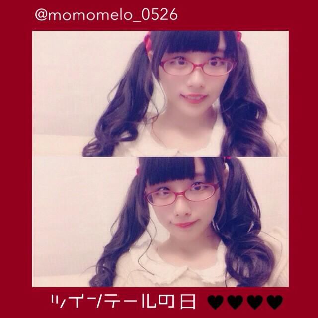 Momona様 去年は高い位置だったので 今年は少し低めのツインテールです