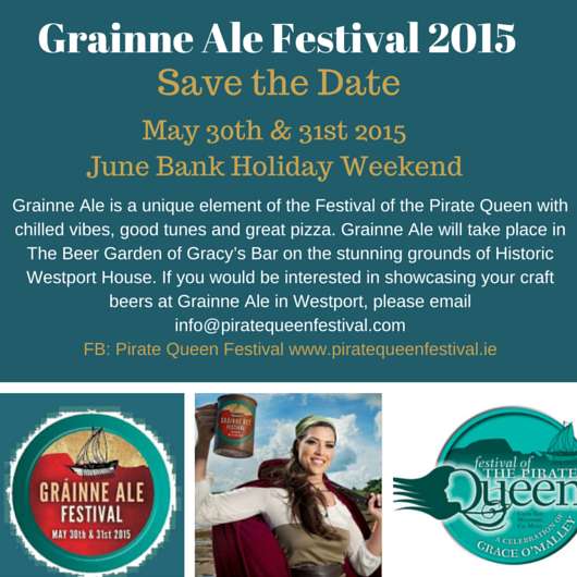 Save the date! #GrainneAle #beerfestival #westport