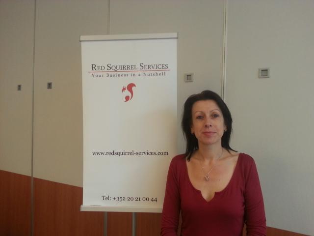 BusinessLunchLu's tweet photo. Mandy Patrick of Red Squirrel Services at the October Business Lunch http://t.co/vu7E2rQ6Bq