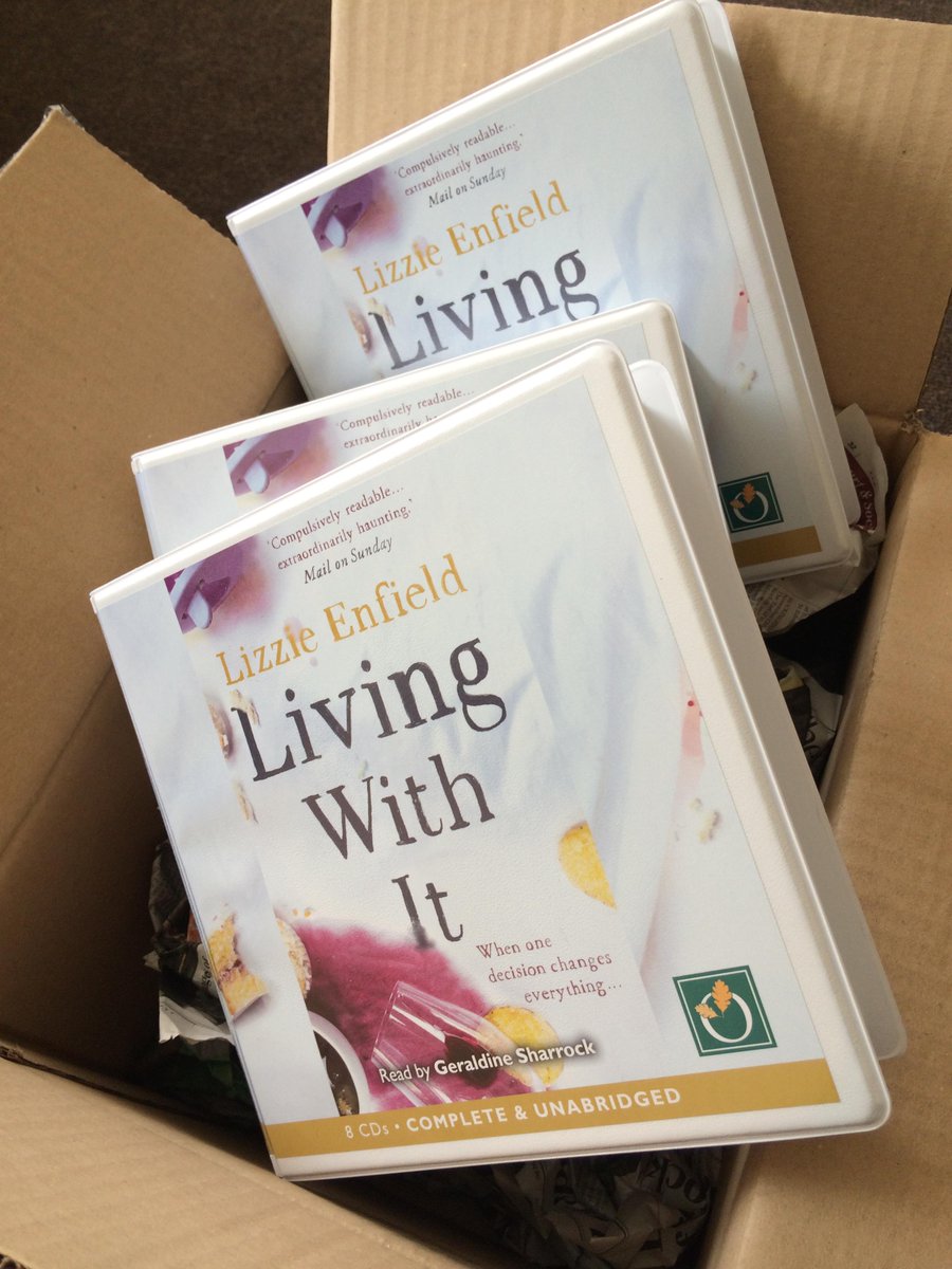MyriadEditions's tweet image. The audio book of @lizzieenfield's #LivingWithIt have arrived today! Get your version here! tiny.cc/c0iftx