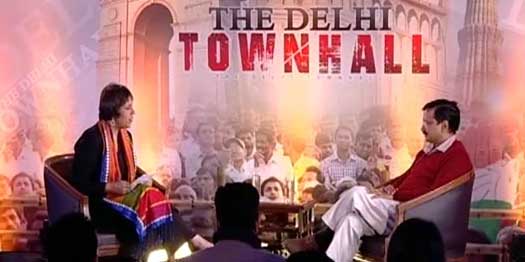 ndtv's tweet photo. Since Kiran Bedi is a tough woman, I though she will change the BJP. But the party has silenced her: Arvind Kejriwal http://t.co/0OUGGjQvdD