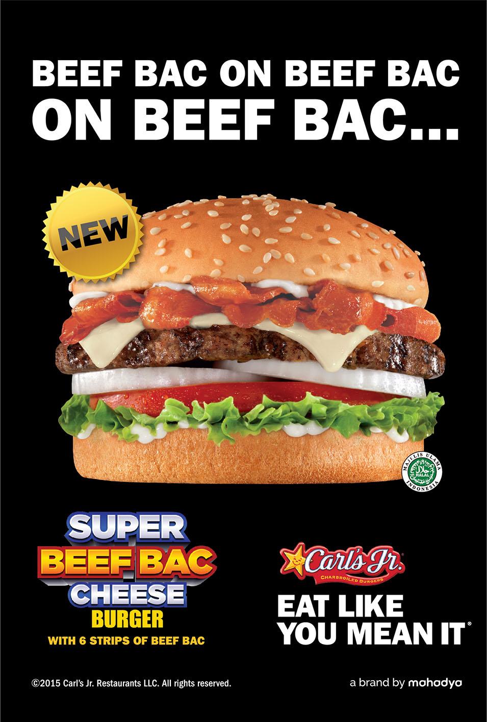Carl's Jr. Indonesia on Twitter & try our NEW SUPER BEEF BAC