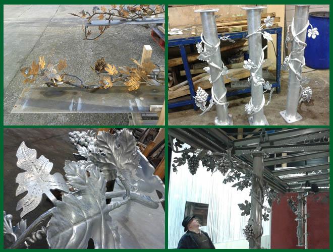 WeertGroep's tweet photo. Klant liet @Galvaco een prachtige creatie van zwart stalen druiventakken en druiventrossen #verzinken #poedercoaten http://t.co/TQd0jMpsbP
