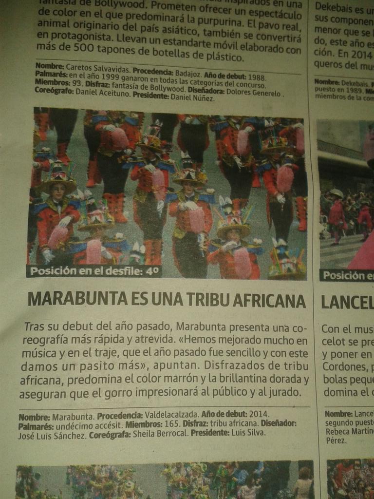 MARABUNTA_2013's tweet photo. Ahí estamos... #Carnaval2015 http://t.co/lyV3n4Nojt