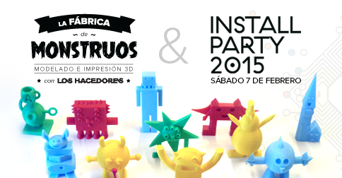 HacedoresMadrid's tweet photo. Este sábado ven gratis a La Fábrica de Monstruos en Install Party 2015! #install2015 Más info: http://t.co/tuBarinzmA http://t.co/Gb2IVhBnVe