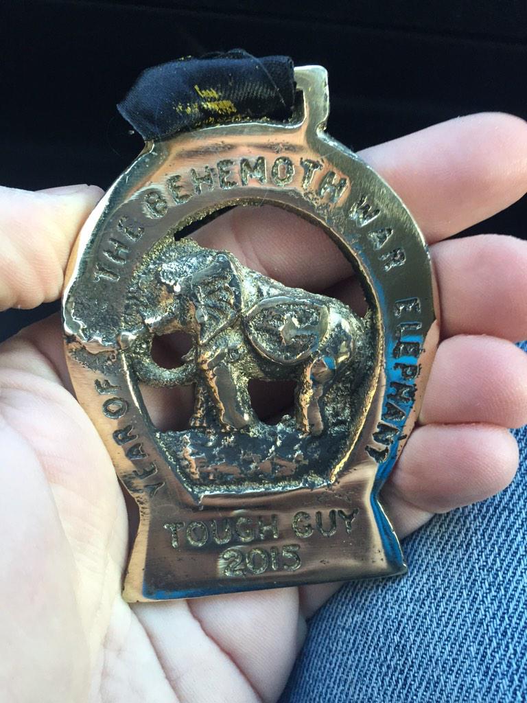 Und wieder der Kälte gestellt und den Tough Guy erfolgreich beendet...