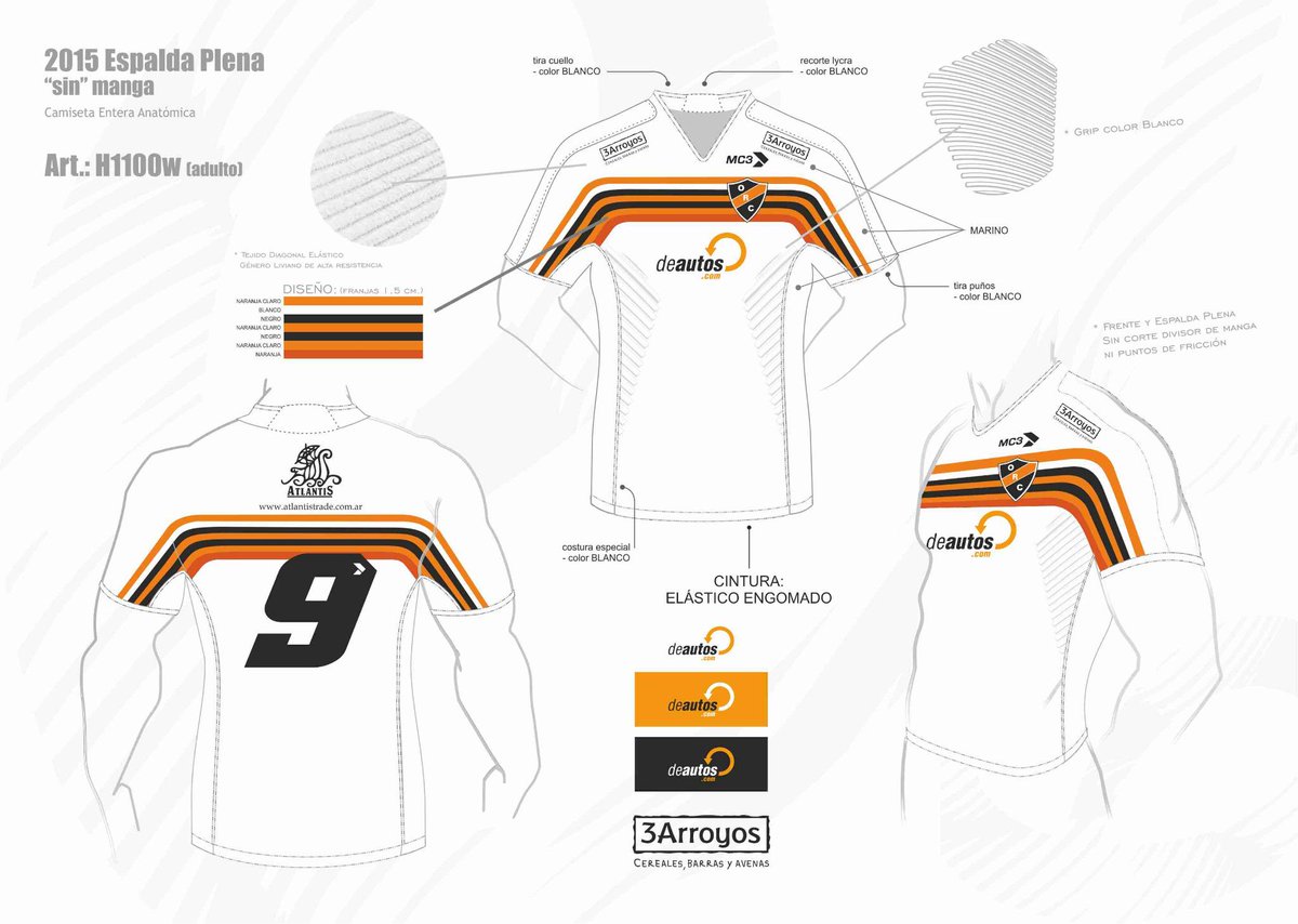 #RUGBY la firma <a href="/mc3rugby/">MC3 Rugby</a> dio a conocer la nueva indumetaria que usará el Plantel Superior durante la temporada 2015