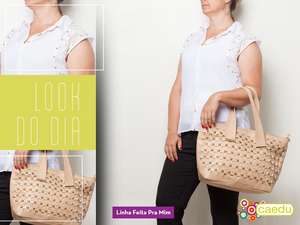 CaeduModa's tweet image. Para o dia a dia ou para trabalhar, a linha #FeitaPraMim é a opção ideal! #CaeduModa
