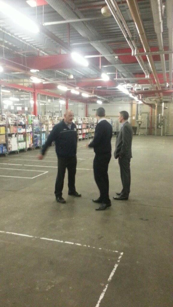 St Neots new empty warehouse. Well done team. #yam