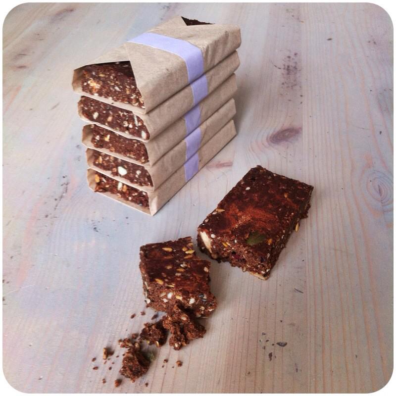 #RawVegan Multiseed #Chocolate #ProteinBars - wrapped and stacked for the week ahead👍 #healthysnacks #veganprotein