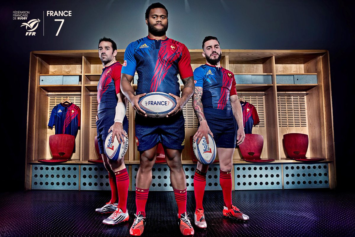 Maillot De Rugby De Match De L'Equipe De France U Saison 2017