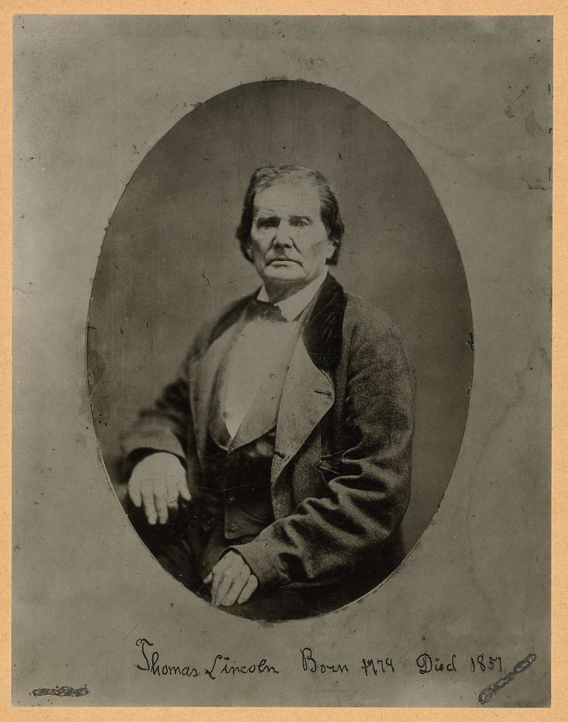 Amazing Historical Photo of Thomas Lincoln in 1850 
