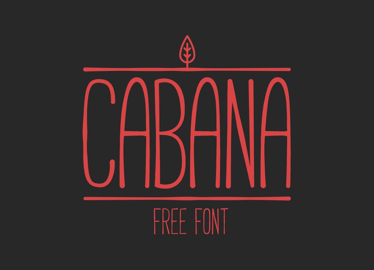 FreeTypography's tweet image. New free font Cabana for DOWNLOAD freetypography.com/2015/02/02/fre… #freetypo #freetypography #free #freebie  #freefont