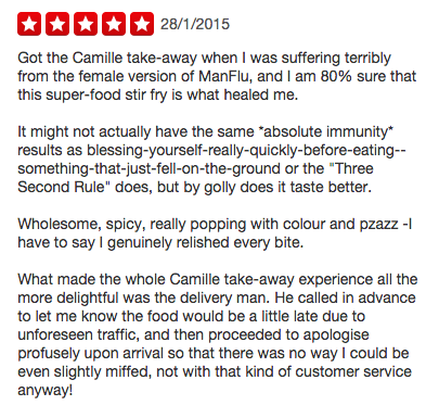 #threesecondrule always applies when #foodporn is in question. Nice service by @CamileThai too! #dublinfoodpornstar