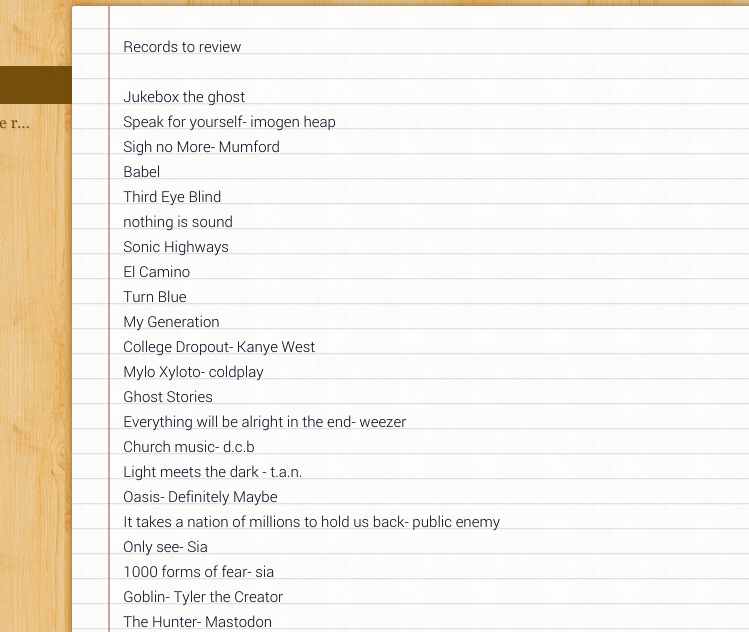 AnalogMonologue's tweet photo. It's choosing day! now to just pick ONE from the list. http://t.co/a8jLQMorin