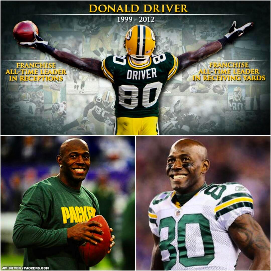 Happy Birthday to Donald Driver! (: that smile just makes my heart melt   