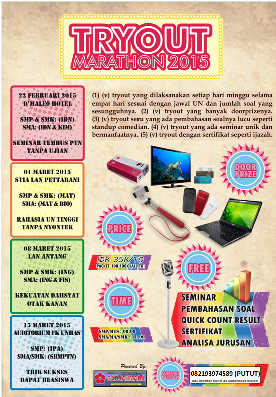 pututwaskito's tweet photo. TO Marathon 2015 cp: 082193974589 http://t.co/gb79IsiTW5