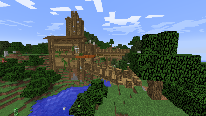 2 秘密基地 隠れ家 マイクラ建築60分一本勝負 2ページ目 Togetter