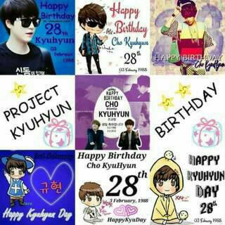  Happy Birthday CHO KYUHYUN chagi ,I hope the best for you oppa ~ ({}) *bday* 