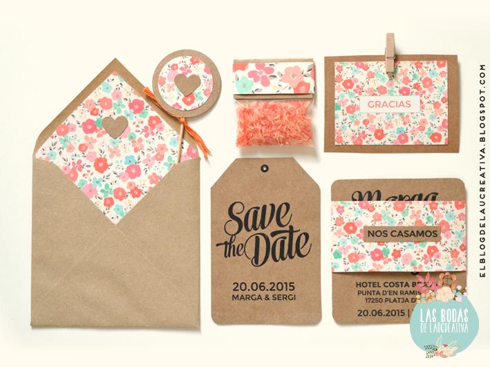 TWLauCreativa's tweet photo. Invitaciones de boda en kraft + pattern de flores http://t.co/txmMfClskf http://t.co/CumJVySLDc