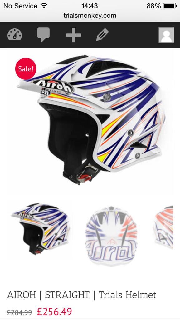 Airoh Straight Trials Helmet £256.49