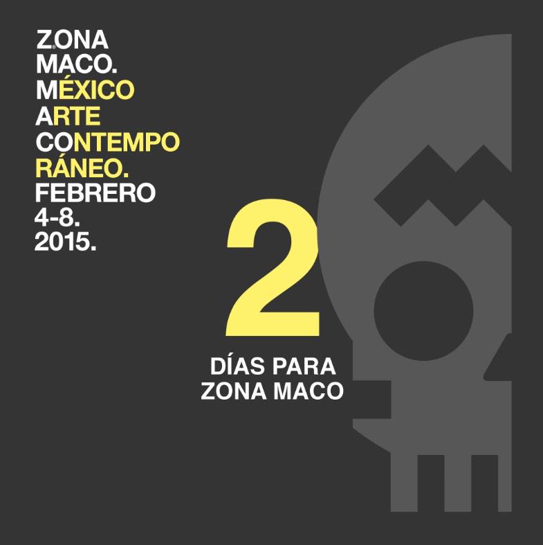 ¡Faltan solo DOS días para #ZonaMACO2015!

Just TWO days more to #ZonaMACO2015!