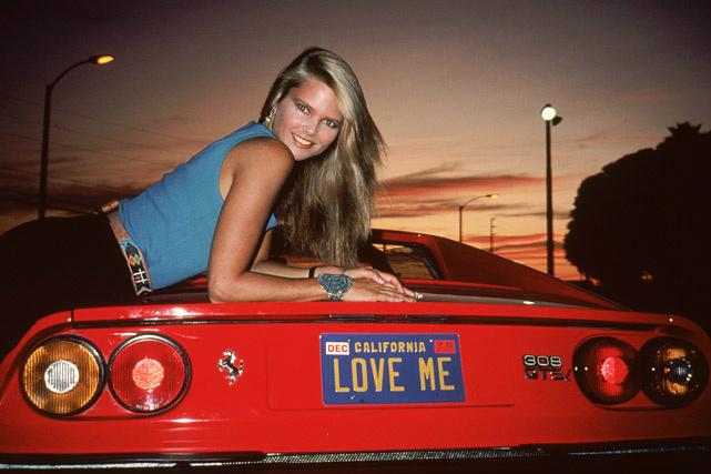 Publicity photo of Christie Brinkley for NATIONAL LAMPOON\S VACATION  1983.  Happy birthday Miss Brinkley. 