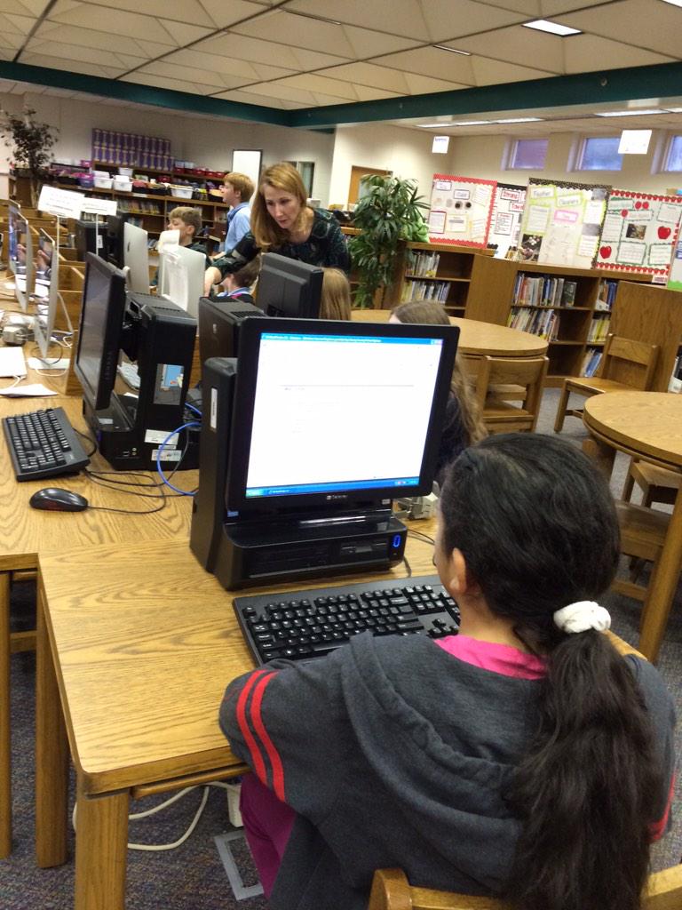 Aspinwall_TCE's tweet photo. Putting our learning into action: Researching information in the Media Center. #LCSSPROUD #ProjectAchievement http://t.co/rI5A8WLiMG