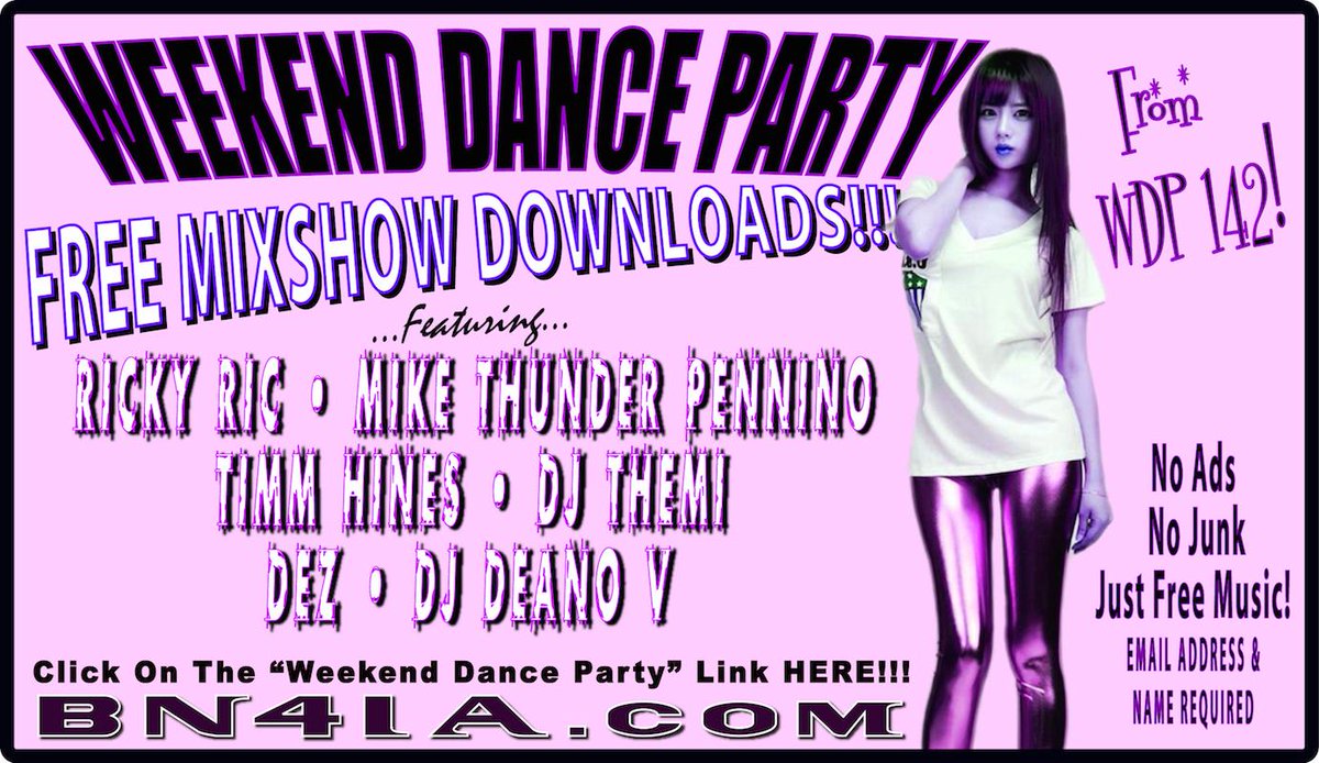 BN4IA's tweet photo. ❗FREE #WDP142 #EDM #DJ DOWNLOADS❗
☞ http://t.co/h6qWcckJa1 ☜
@MikePennino
@DJTimmHines
@DjThemi
@DJDez24
@DJDeanoV
http://t.co/hfLiCheVRS