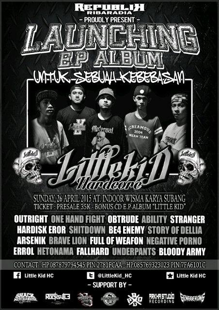 Launching E.P Album Kita "UNTUK SEBUAH KEBEBASAN" 26 April 2015 At.Subang <a href="/PBDU_OFFICIAL/">PURWAKARTA BEATDOWN</a> <a href="/SBHFpride/">SubangHardcoreFamily</a> <a href="/BHP_StreetMosH/">Adit BWHC II</a>