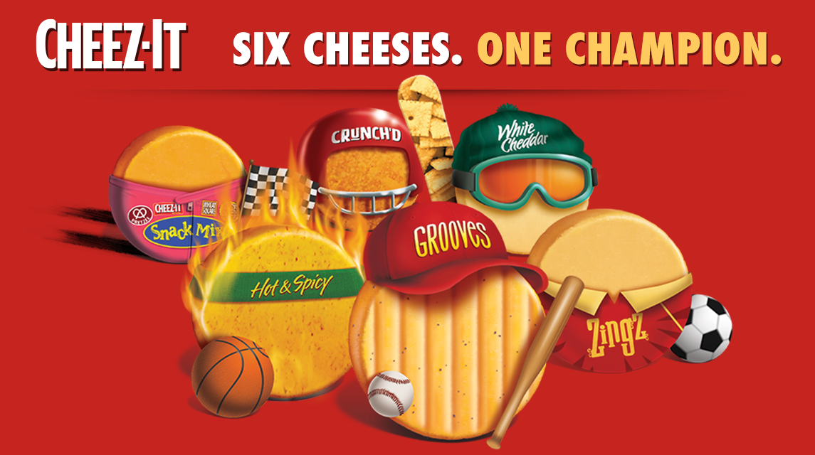 Cheez It Zingz Queso