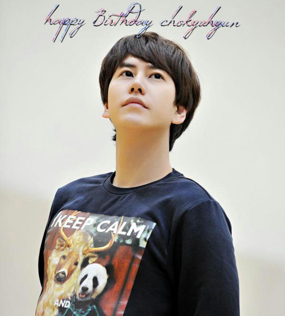  Happy Birthday Cho Kyuhyun   