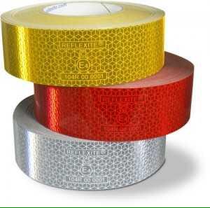 Be Safe Be Seen. Protect your motorhome from damage by making it visible with super reflective tape!