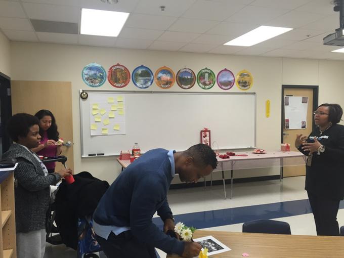 Cupcakes with Counselor #4 Excellence