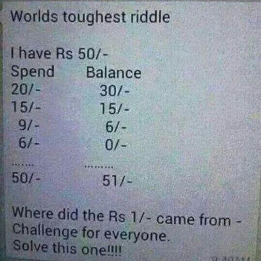 ICMAP's tweet photo. Riddle http://t.co/g0X03FW6mZ