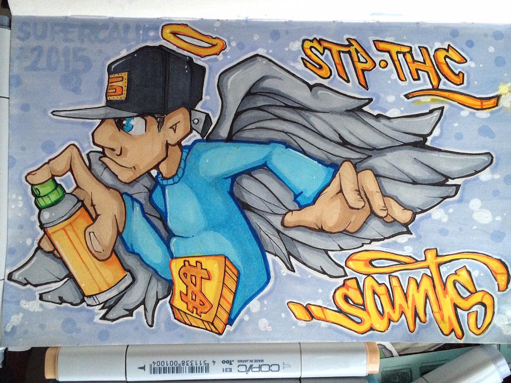 oneSAINTS_'s tweet photo. #blackbook #session #art #sketch #draw #BBoy #graffiti #cartoon #style #character #oneSaints #supercalif #STP #THC http://t.co/QdEsCGTrly