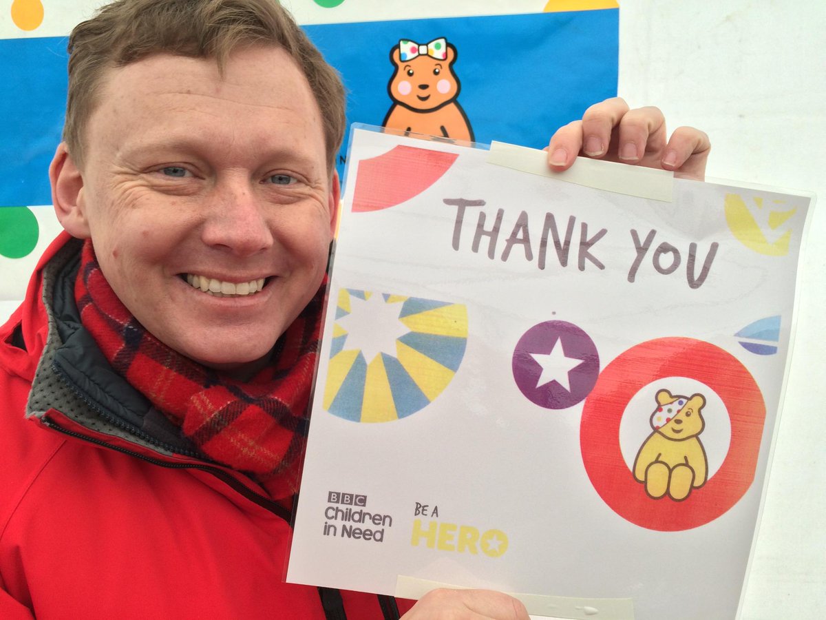 BBCCornwall's tweet photo. A huge thanks from @BreakfastJC &amp; everyone @BBCCornwall as #PresentAid2015 raises £2811.55 for @BBCCiN http://t.co/newZM9Ai6h