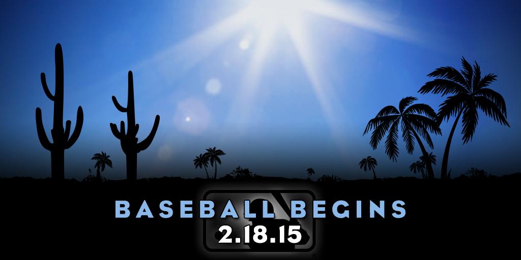 #SpringTraining is almost here. Get prepared: atmlb.com/1vp0vH1 #BaseballBegins