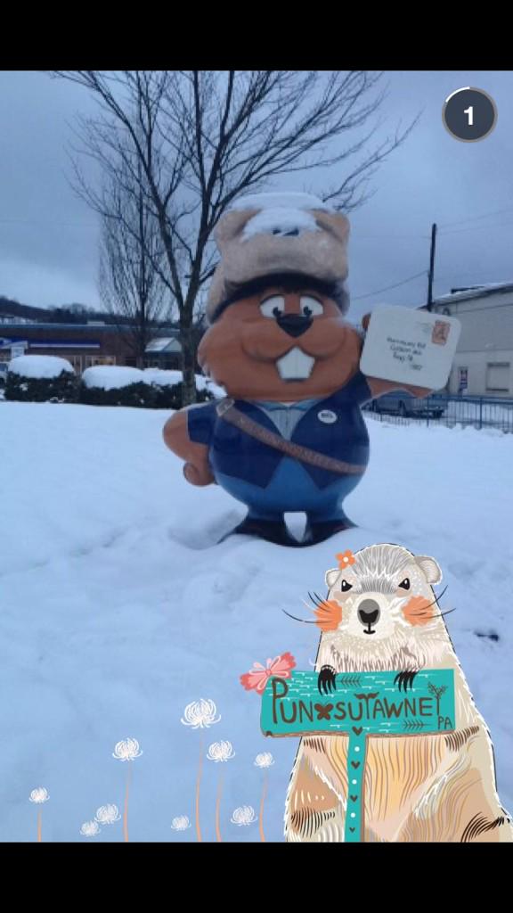 rad_ali's tweet photo. Punxsutawney Phil says more weeks people! #GroundhogDay http://t.co/q5rlIrFEcV